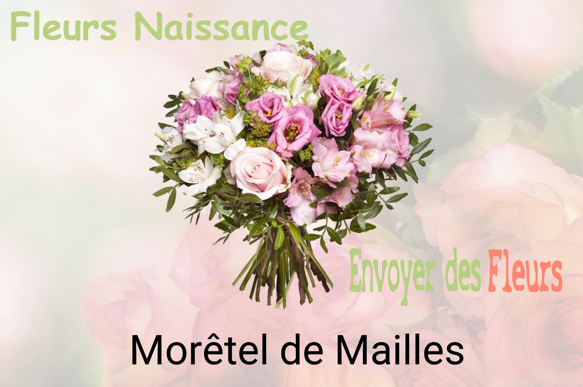 Bouquet de fleurs de naissance livré à Morêtel-de-Mailles